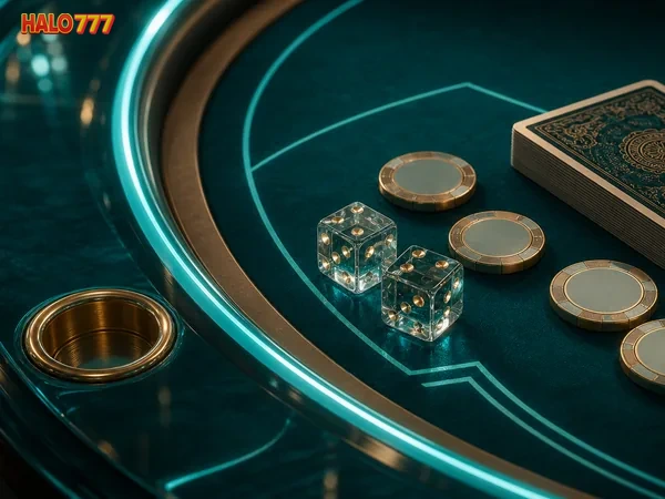 Lobi permainan dengan desain modern